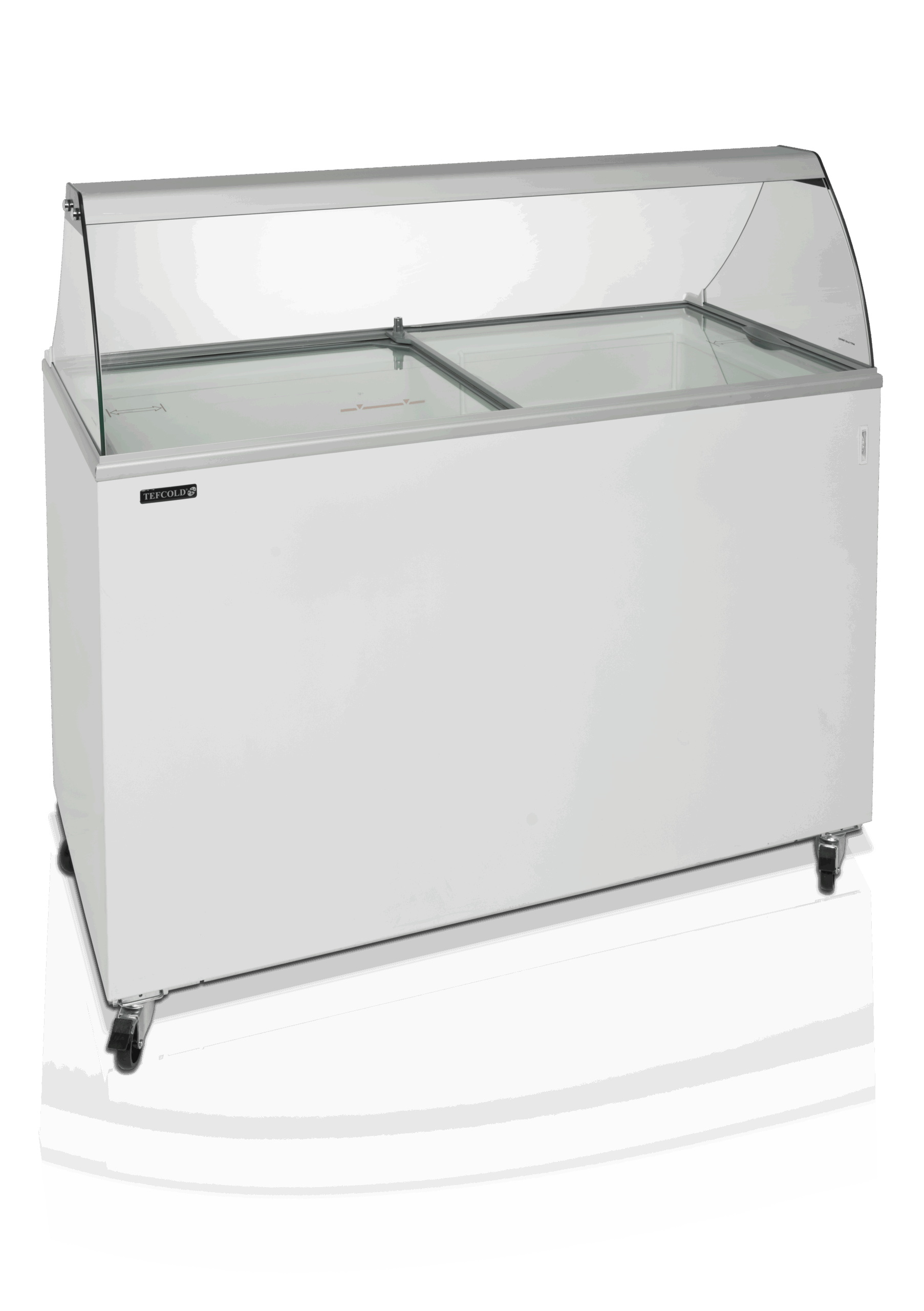 IC400SC-SO Isdisk med 350L nettovolumen og glasopsats - Billede 4