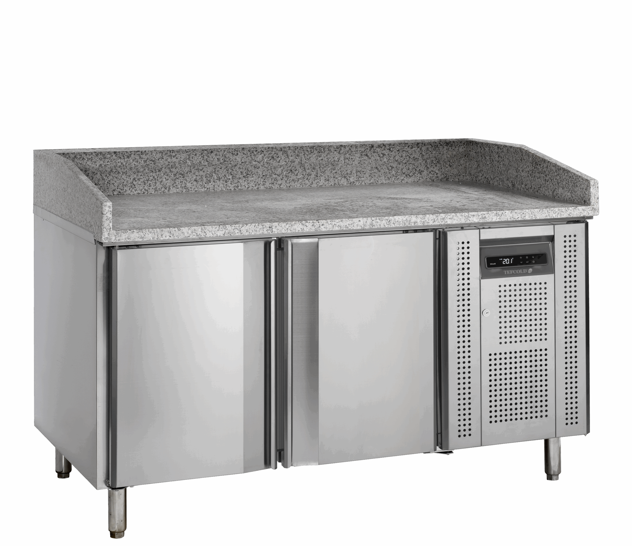 17823 Rustfri Pizzabord PT1200, 370 Liter - Billede 3