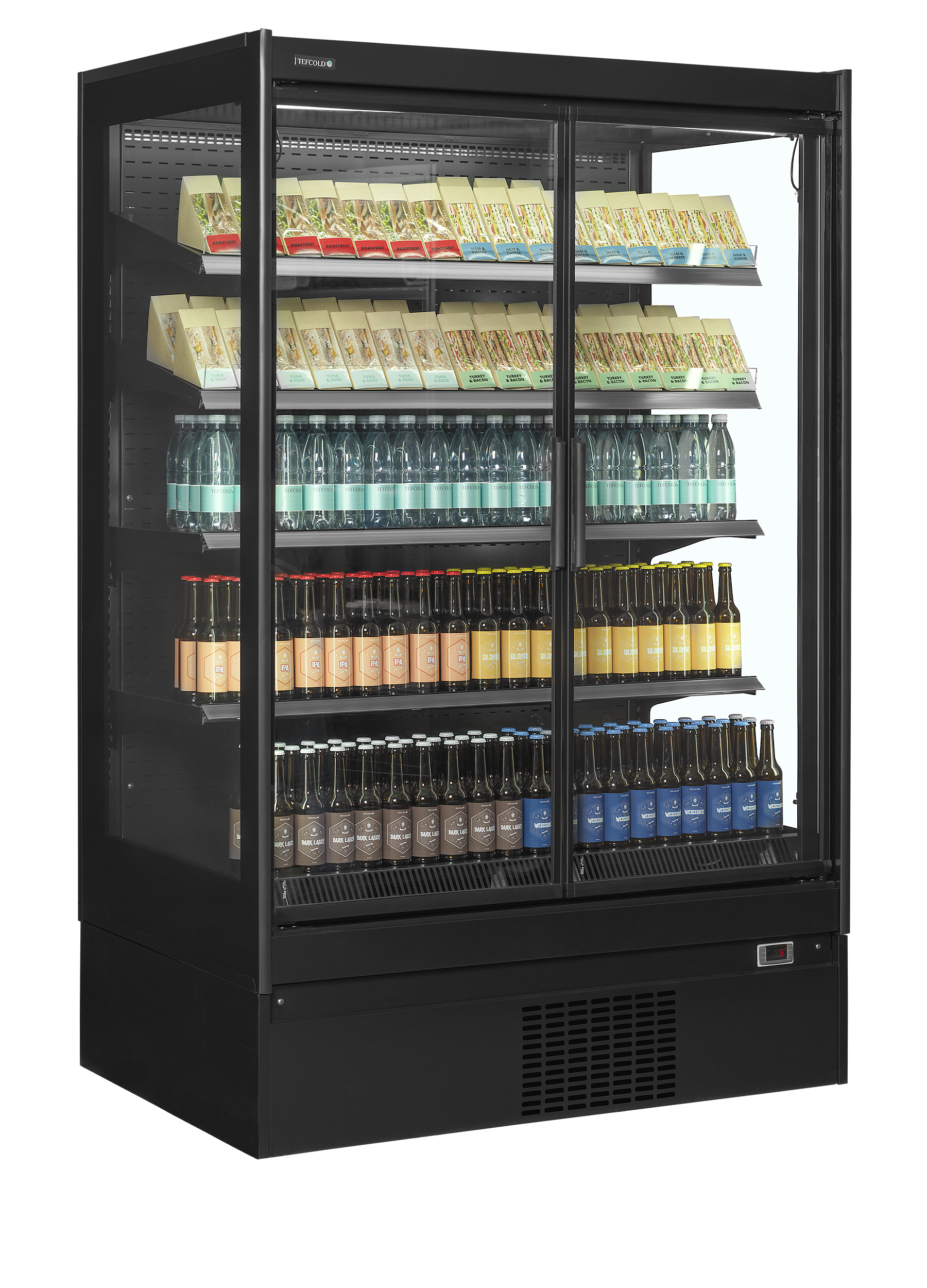 EXTRA1250CD Multideck Supermarkedskøler, 880L, 340kg - Billede 6