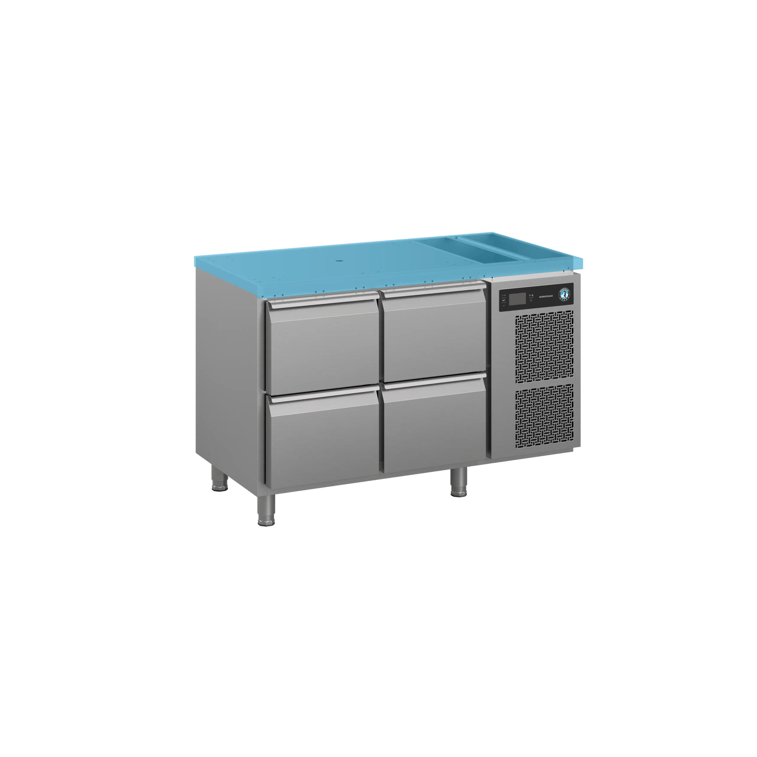 Hoshizaki Premier K 2 B 2D 2D L E, Kølebord med 2 sektioner