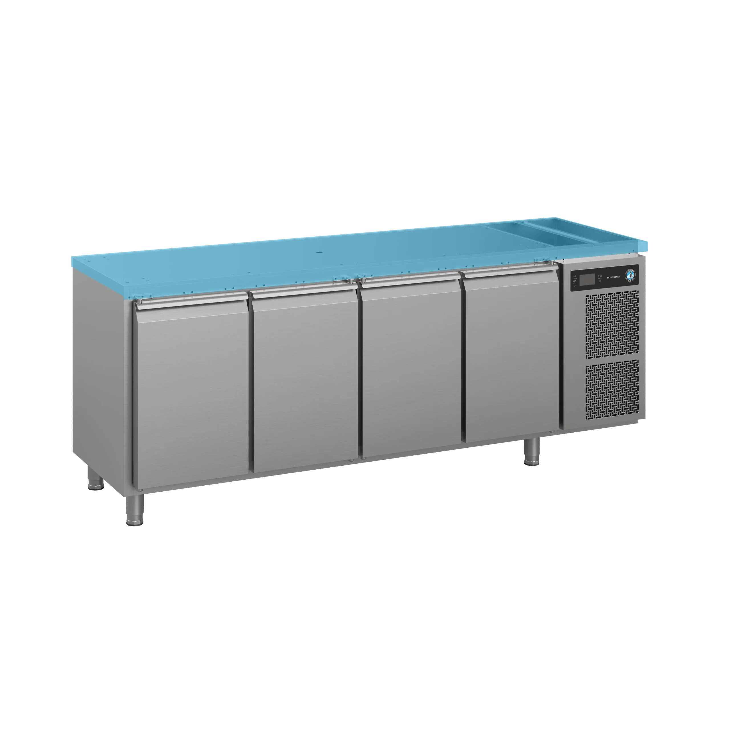 Hoshizaki Premier K 4 B DL DL DL DR L E, Kølebord med 4 sektioner