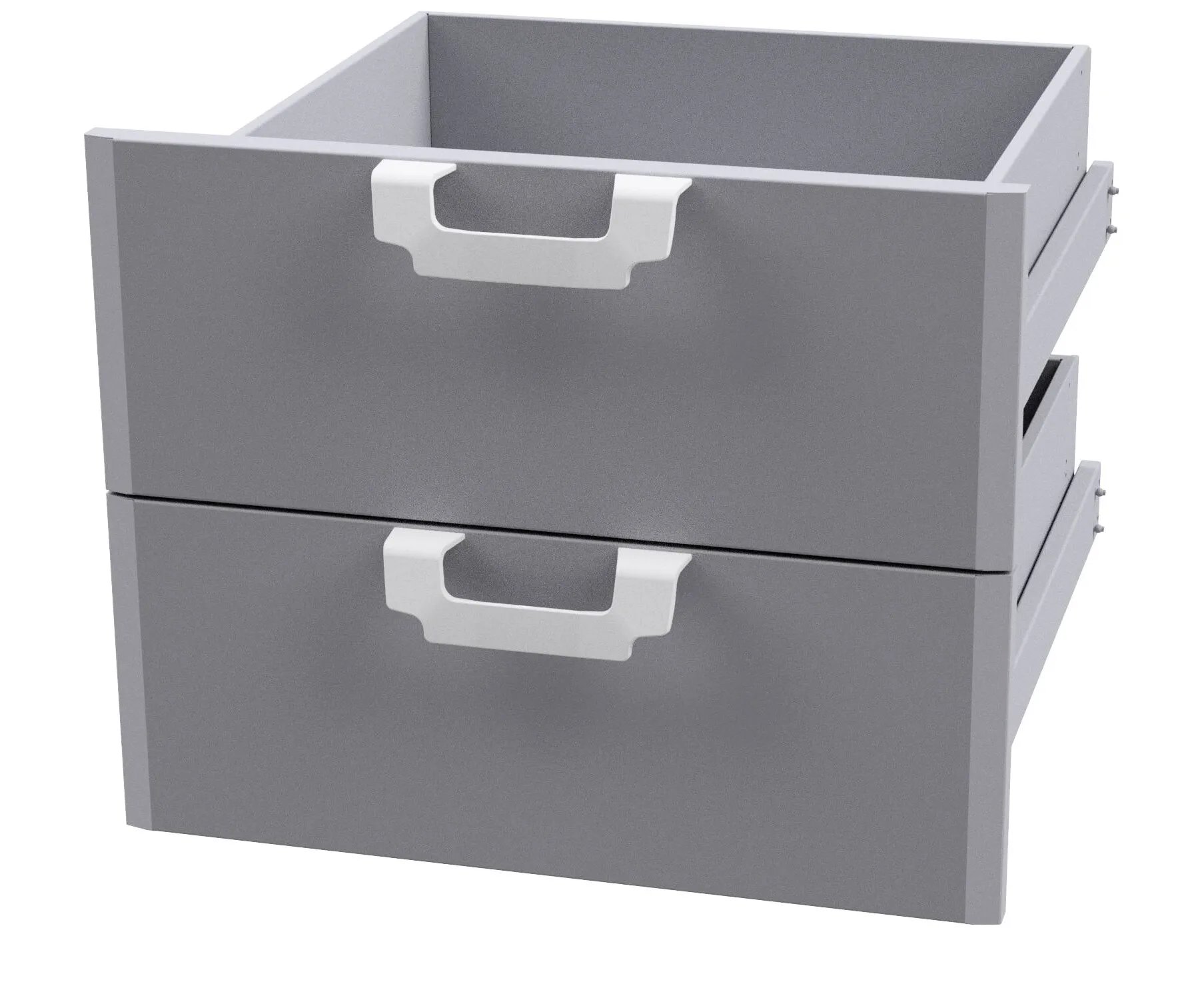 MAGICLOTUS 60 skuffesæt med 2 skuffer og inox pander til professionelle køkkener