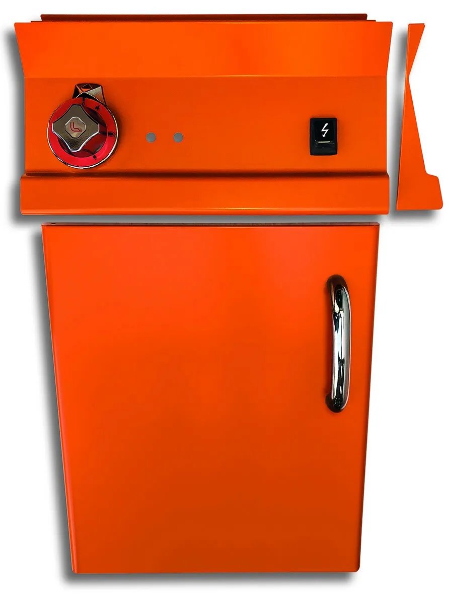 Ekstra dør og kontrolpanel RAL2004 PURE ORANGE til 60/70/90-serien, professionel B2B løsning
