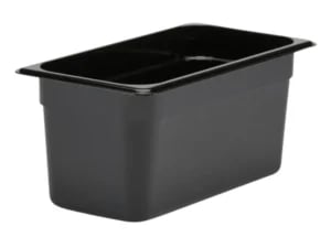 Cambro Kantine 1/3 GN Camwear 15 cm dyb - Sort