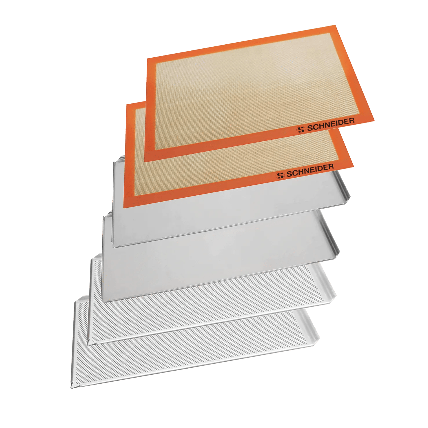 Startpakke bagning 4 plader og 2 bagemåtter -  400x600 EN