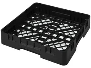 Cambro Opvaskekurv sort Kop/Glas - Bredmasket
