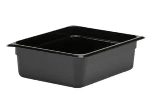 FOOD PAN 1/2X4" CW-BLACK
