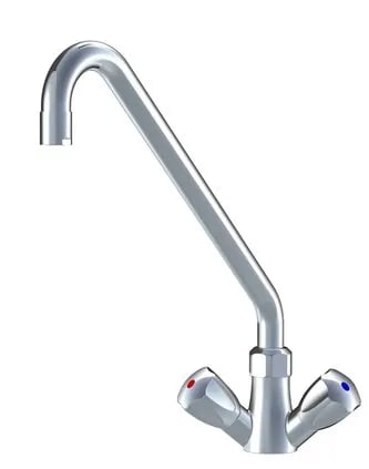 ¾”Et-hul armatur med 300 mm. J-tud
