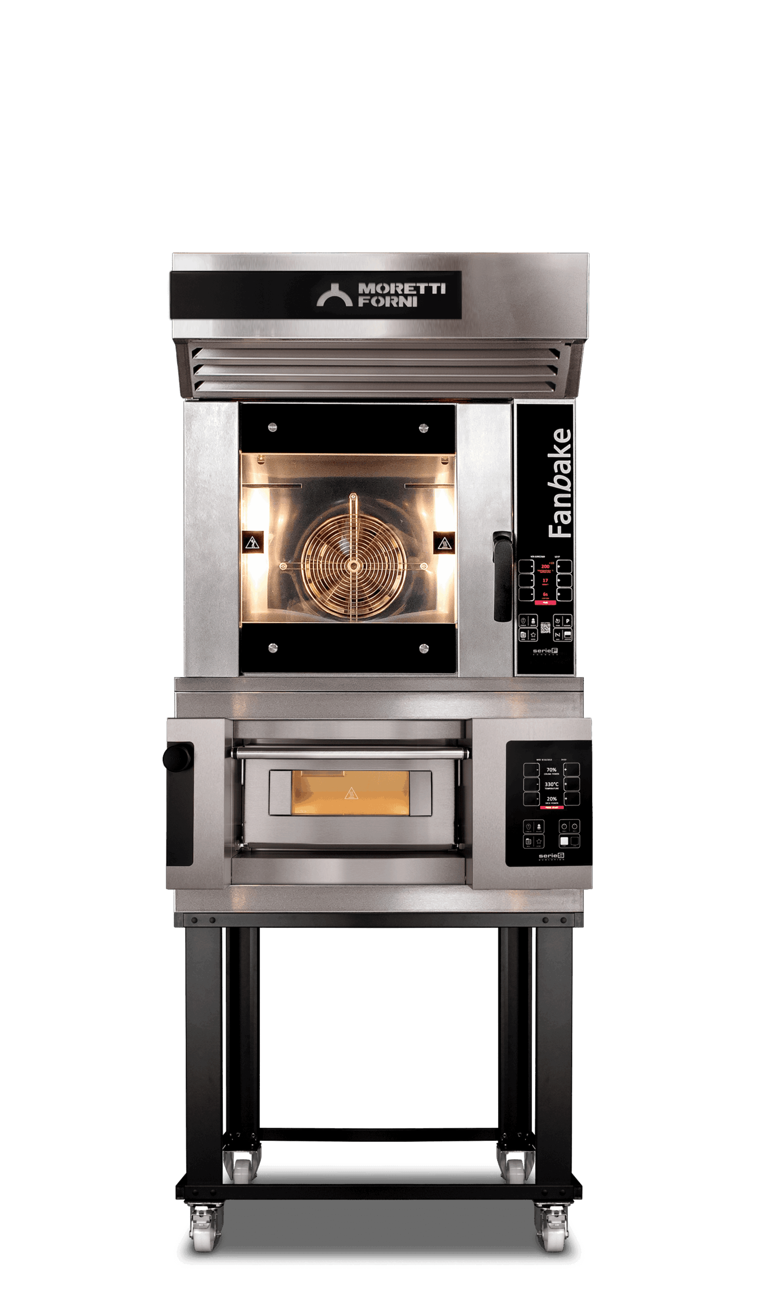 Moretti Forni - F50E, Konvektionsovn MOD F+S1/S
