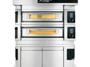 Moretti Forni - S100E, Pizzaovn MOD 2/L inkl. Varmeskab