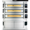 Moretti Forni - S120E, Pizzaovn MOD 3/L inkl. Varmeskab
