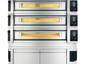 Moretti Forni - S120E, Pizzaovn MOD 3/L inkl. Varmeskab