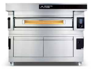 Moretti Forni - S140E, Pizzaovn MOD 1/L inkl. Varmeskab