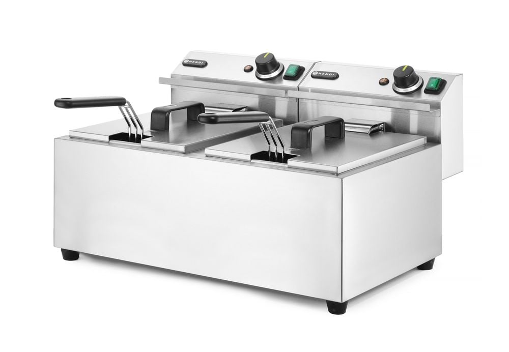Friture Profi Line, 2 × 8 l, Profi Line, 16L, 230V/7000W, 605x460x(H)350mm - Billede 4