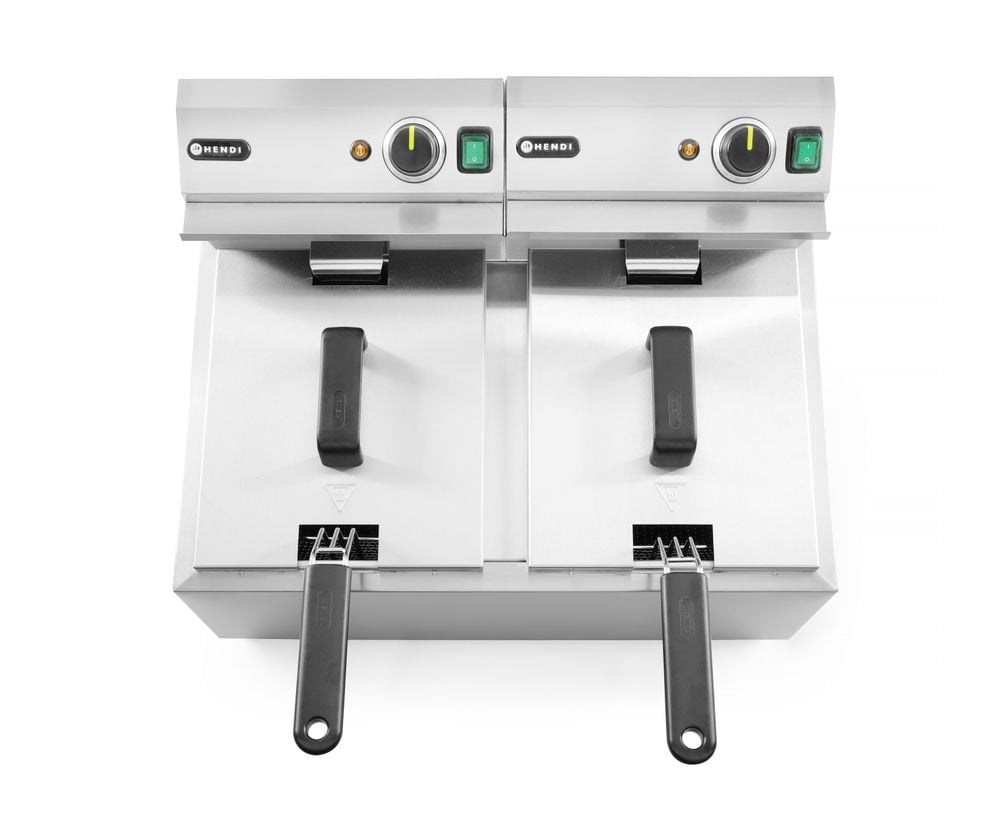Friture Profi Line, 2 × 8 l, Profi Line, 16L, 230V/7000W, 605x460x(H)350mm - Billede 5