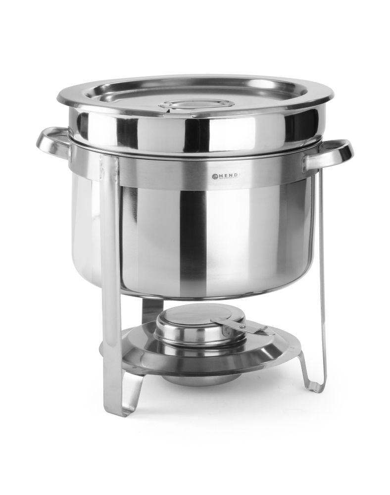 Suppevarmer i rustfrit stål, kitchen line, 8l, ø370x(h)325mm - Billede 2