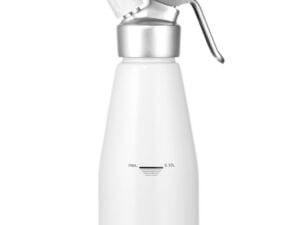 Flødeskumsdispenser Kitchen Line, 0,95L, ø95x(H)320mm, aluminium, hvid - Billede 3