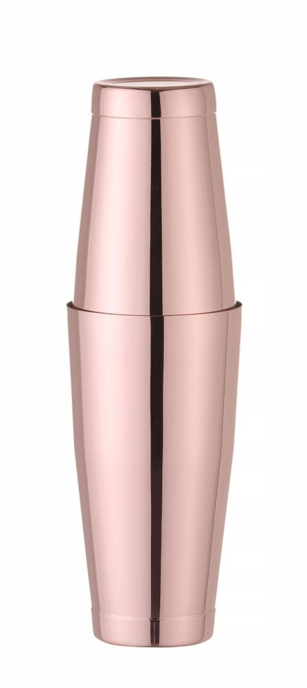 Boston shaker i kobber, 0,8l - perfekt til cocktails - Billede 2