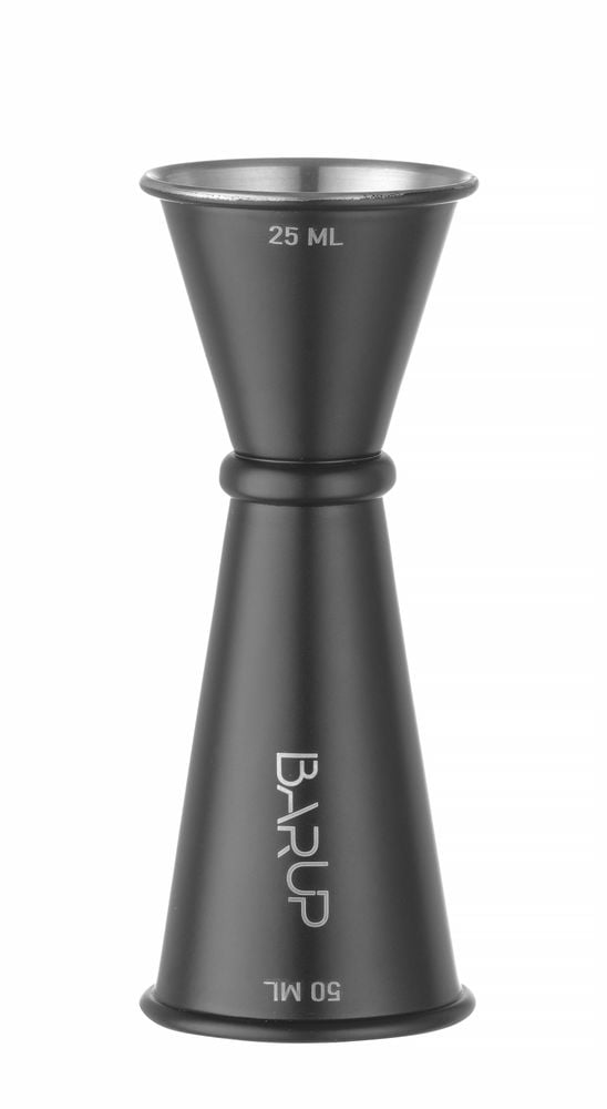 Sort barup cocktailmåler, 25ml/50ml, perfekt til drinks - Billede 4