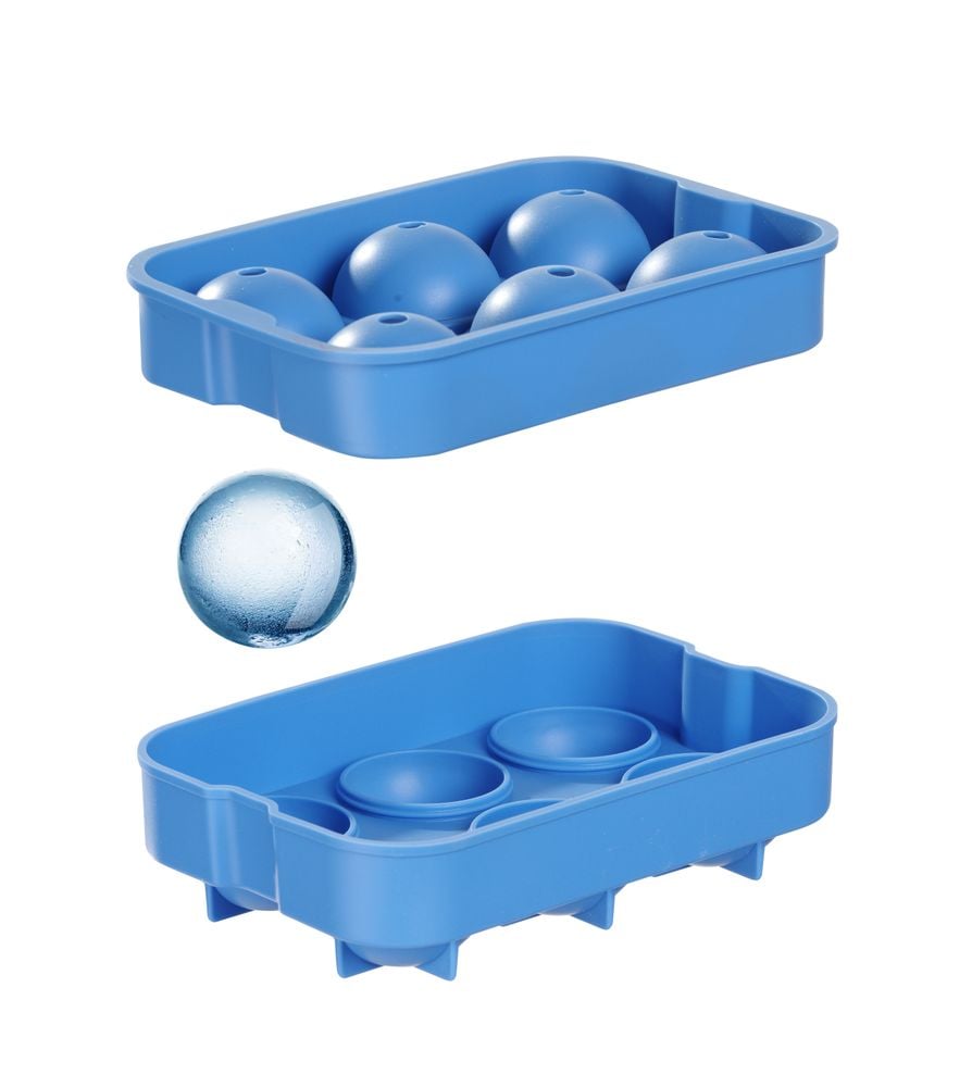 Silikoneform til store iskugler, 6 stk. (5x5x5 cm) - Billede 8