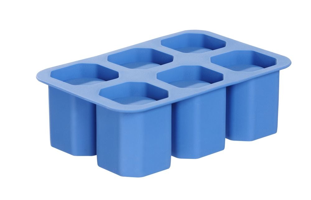 ice shot glas form, bar up, 125x190x(h)60mm - lav 4 isterningeglas - Billede 3