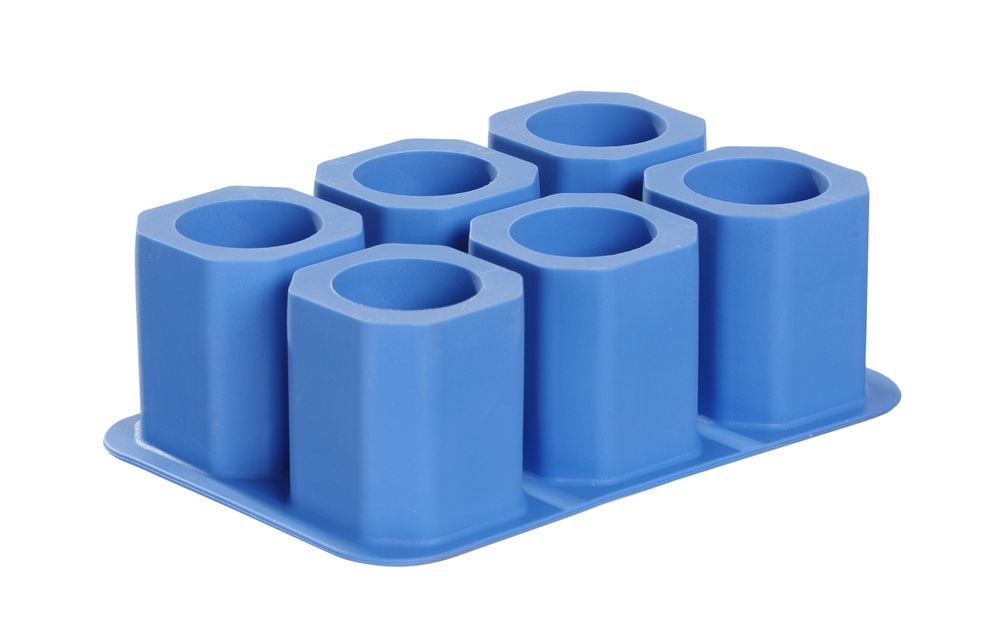 ice shot glas form, bar up, 125x190x(h)60mm - lav 4 isterningeglas - Billede 4