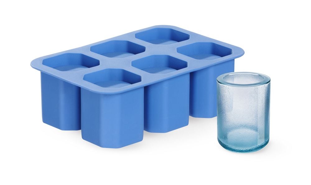ice shot glas form, bar up, 125x190x(h)60mm - lav 4 isterningeglas - Billede 5