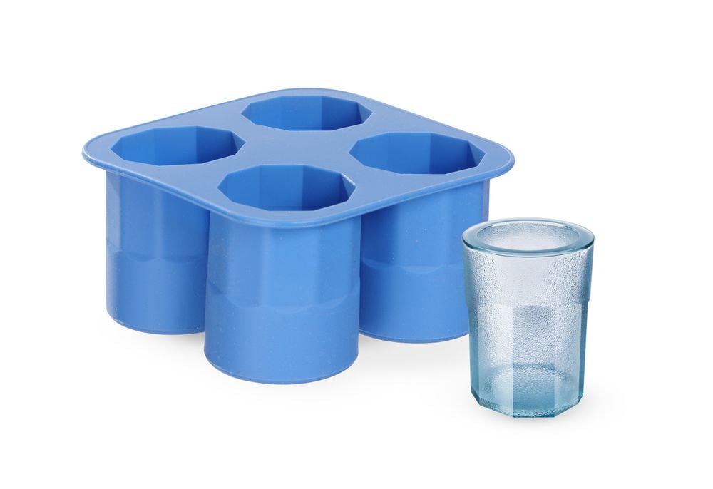 ice shot glas form, bar up, 122x122x(h)60mm - Billede 4