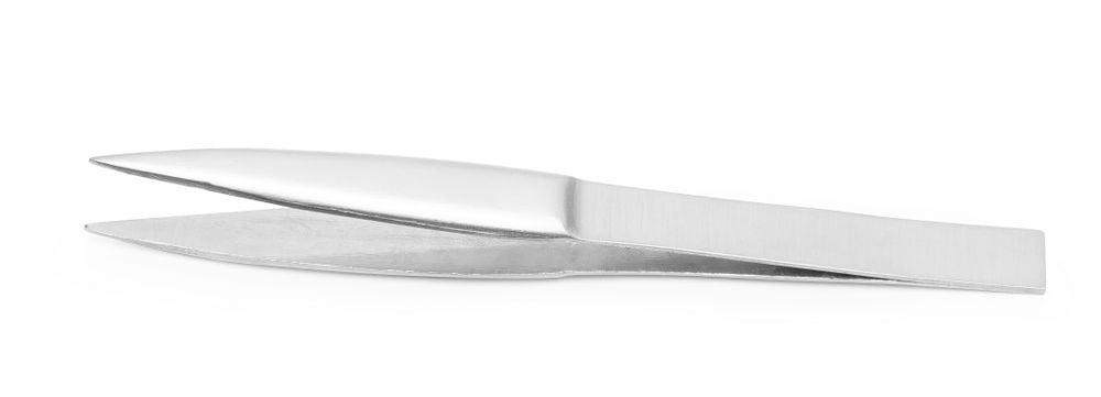 Fiskebenspincet med spids, 155mm lang - Billede 2