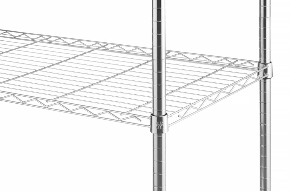 Sort opbevaringsreol med 5 hylder, 910x455x1830mm, 100% polyester - Billede 8