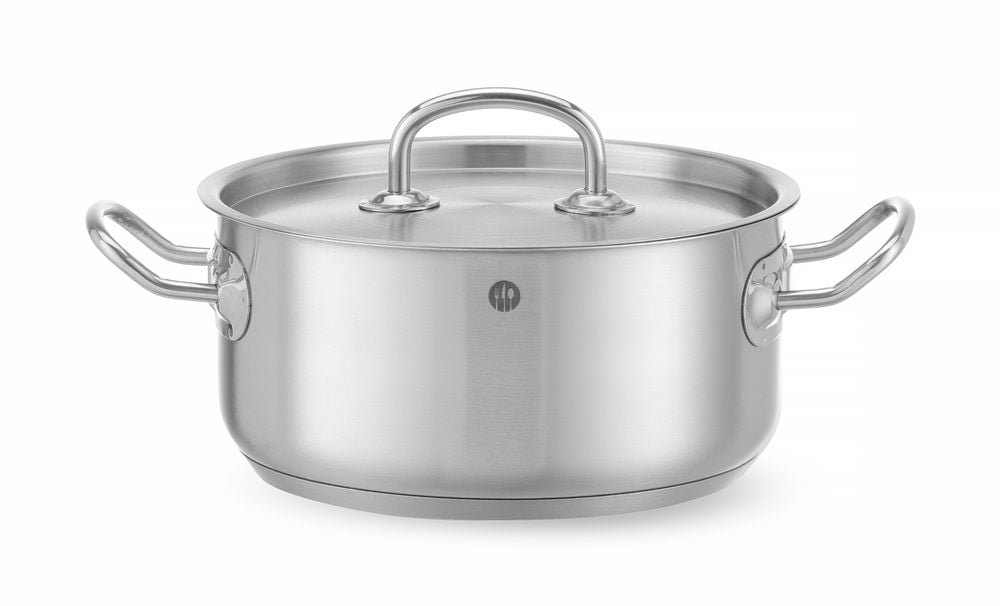 Lavt grydefad med låg, Kitchen Line, 4,9L, ø240x(H)110mm, 2 stk. - Billede 4