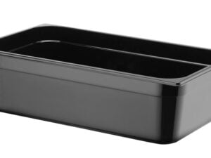 GN 1/1 sort polycarbonat container, Profi Line, 14L, Sort, 530x325x(H)100mm - Billede 6