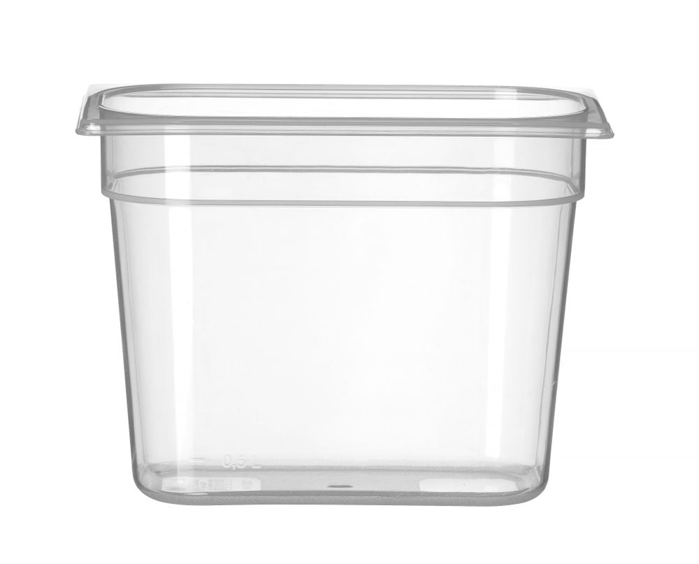GN 1/4 polypropylen beholder, Profi Line, 2,8L, Transparent, 265x162x(H)100mm - Billede 6