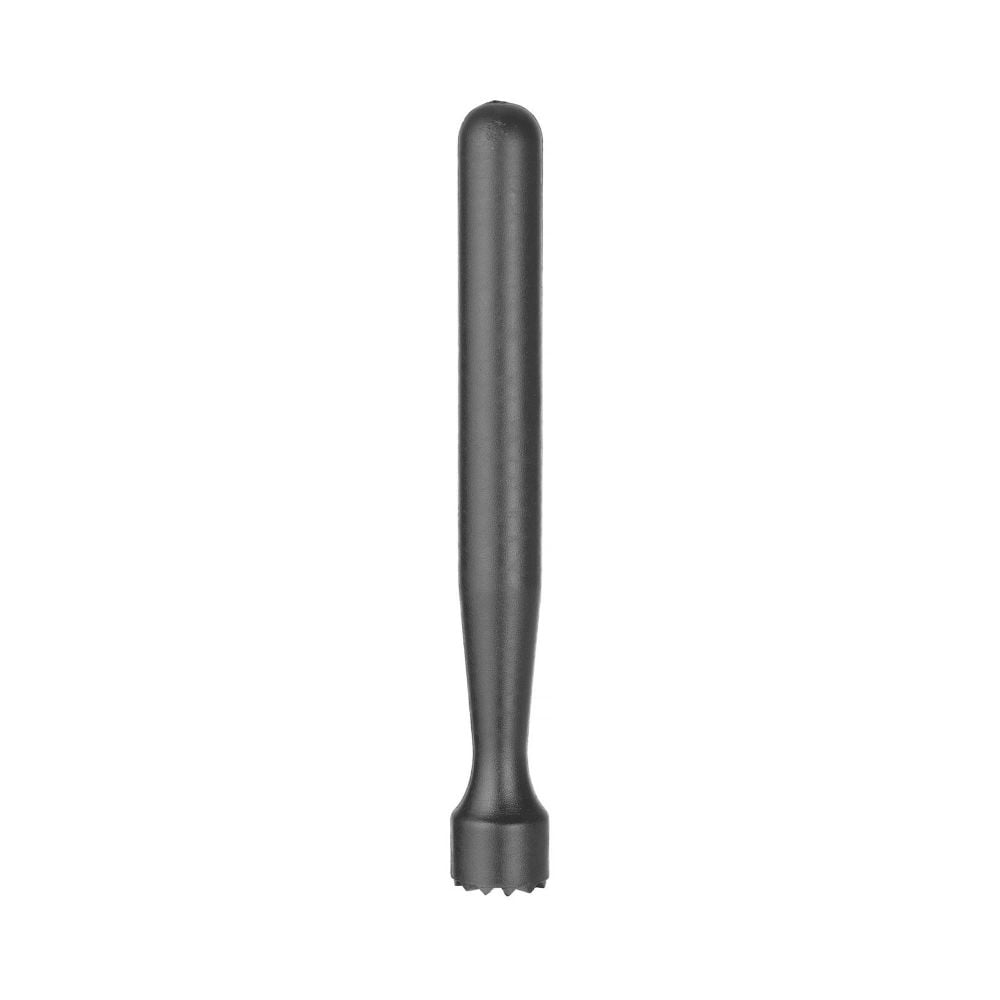 Sort stjerneformet cocktailmuddler i rustfrit stål, 380mm lang. Perfekt til lagdelte drinks. - Billede 7