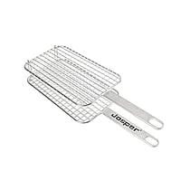 Josper dobbelt mini grillrist 240016 i rustfrit stål, 15 x 25 cm