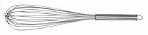 Fransk piskeris, Hendi, (L)540mm, 8 kraftige stive tråde, med øje. Trådtykkelse: 2,2 mm.