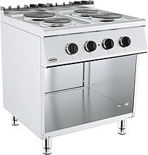 Combisteel - BASE 700 ELEKTRISK KOMFUR 4 PL.