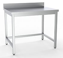 Combisteel - 700 ARBEJDSBORD ÅBEN RAMME FORKANT FLADPAKKE 1400