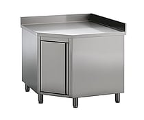 Combisteel - ARBEJDSBORD HJØRNE MED DØR