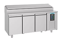 Combisteel - SALADETTE 3 DØRE 10x 1/3GN BEHOLDER