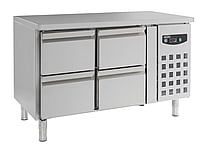 Combisteel - 700 KØLET BORD MED 4 SKUFFER