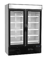 NC5000G Displaykøler med 1149 liter kapacitet og 196 kg/m² hyldebelastning