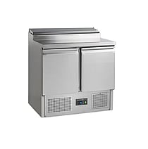 SS920 Rustfrit Stål Sandwichbord med 2 Døre, 201L Kapacitet og 80kg Vægt