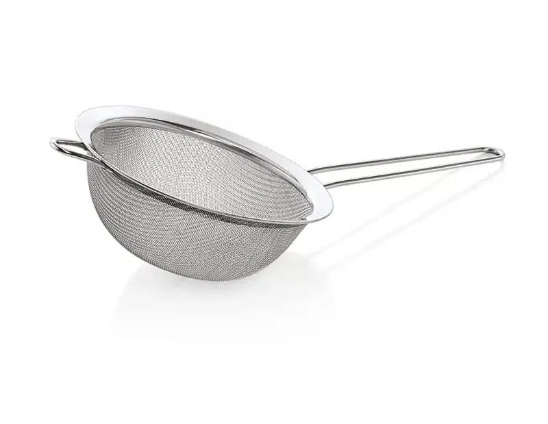 Køkkensi m/bred kant, CrNi, Ø20, 18cm