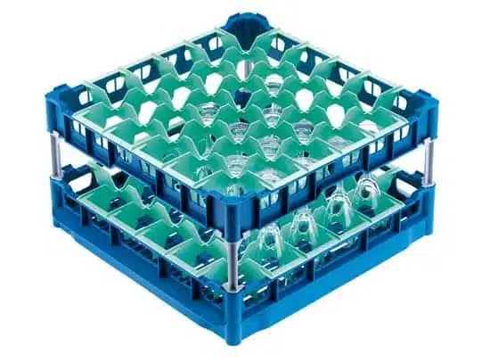 MIELE Glaskurv 6×6 glasrum, Høj Ø73