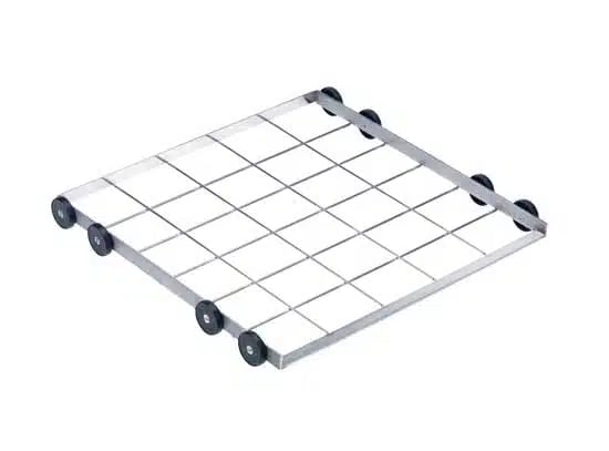 MIELE Lafette rulleløb nederst til 500×500 mm kurv