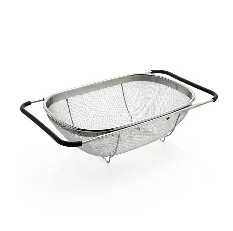 Køkkensi rektangulær m/fødder RF stål 36x24x11,5cm, 1 stk. på lager