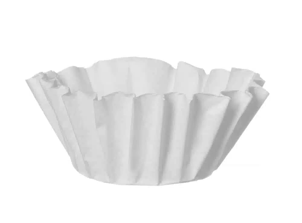 Papirkaffe filter til dryp bryggere, Hendi, f.eks. Bravilor & Animo, 1000 stk., ø250x(H)70mm.