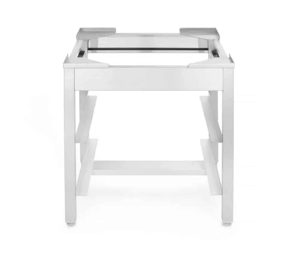 Stativ til glasopvasker K40, 470x500x(H)500mm, rustfrit stål, justerbare fødder