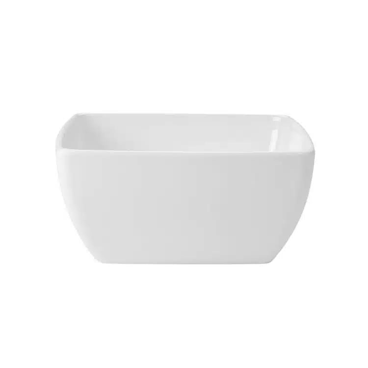 Global White skål firkantet 12,7 x H6,0 cm.